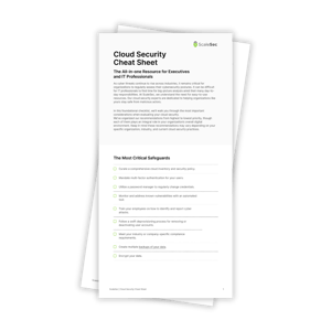 Cloud Security Cheat Sheet